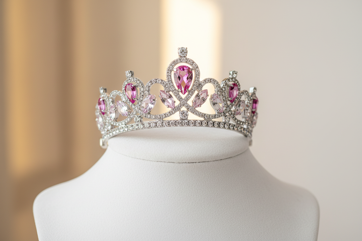 Crystal Crown Pet Tiara