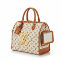 Monogram Canvas & Leather Pet Tote Carrier