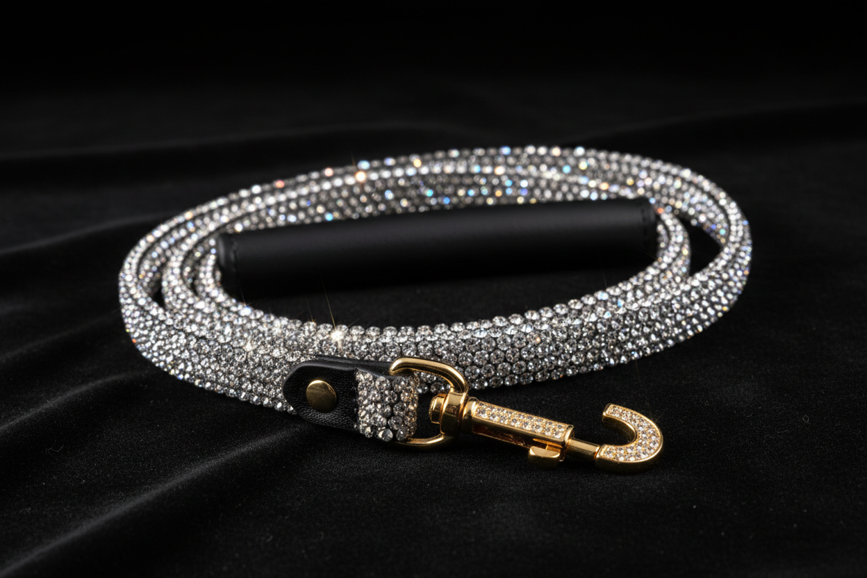 Swarovski Crystal Pet Leash