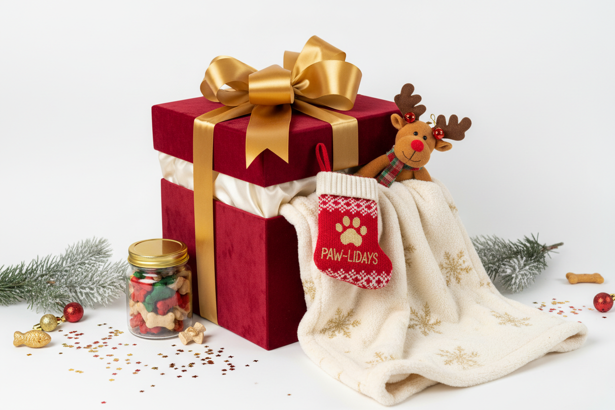 Luxury Pet Holiday Christmas Gift Set