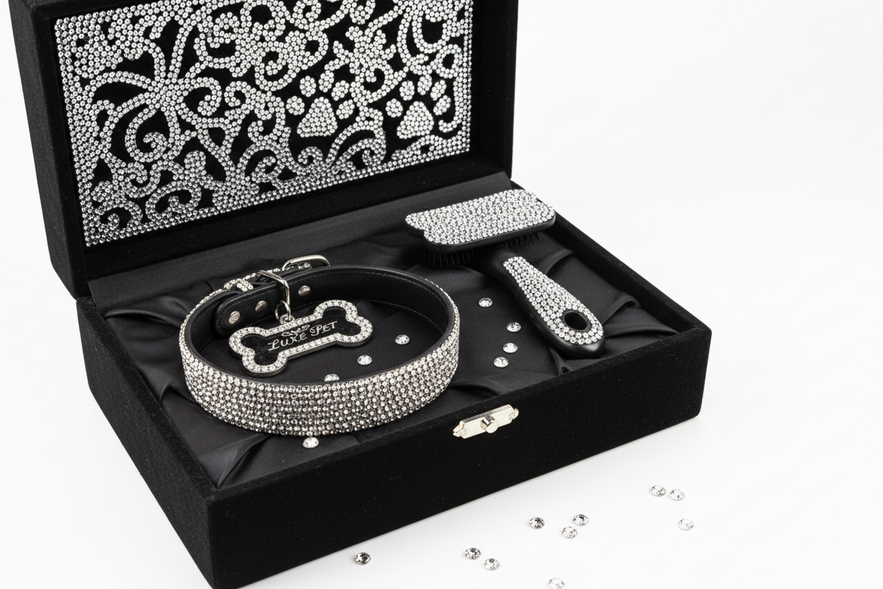 The Swarovski Crystal Pet Luxury Gift Set