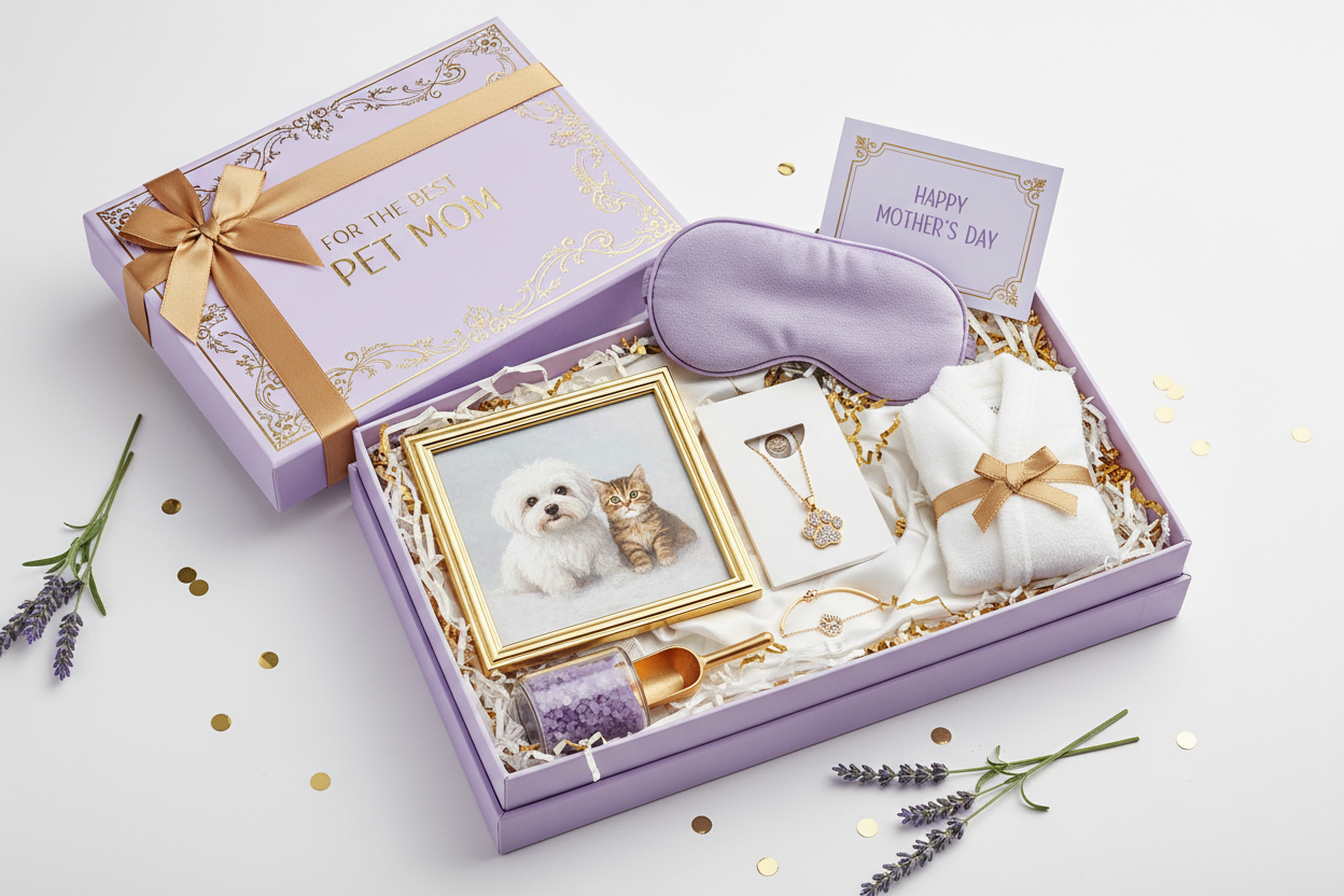 Luxury Pet Mom Mother's Day Gift Set
