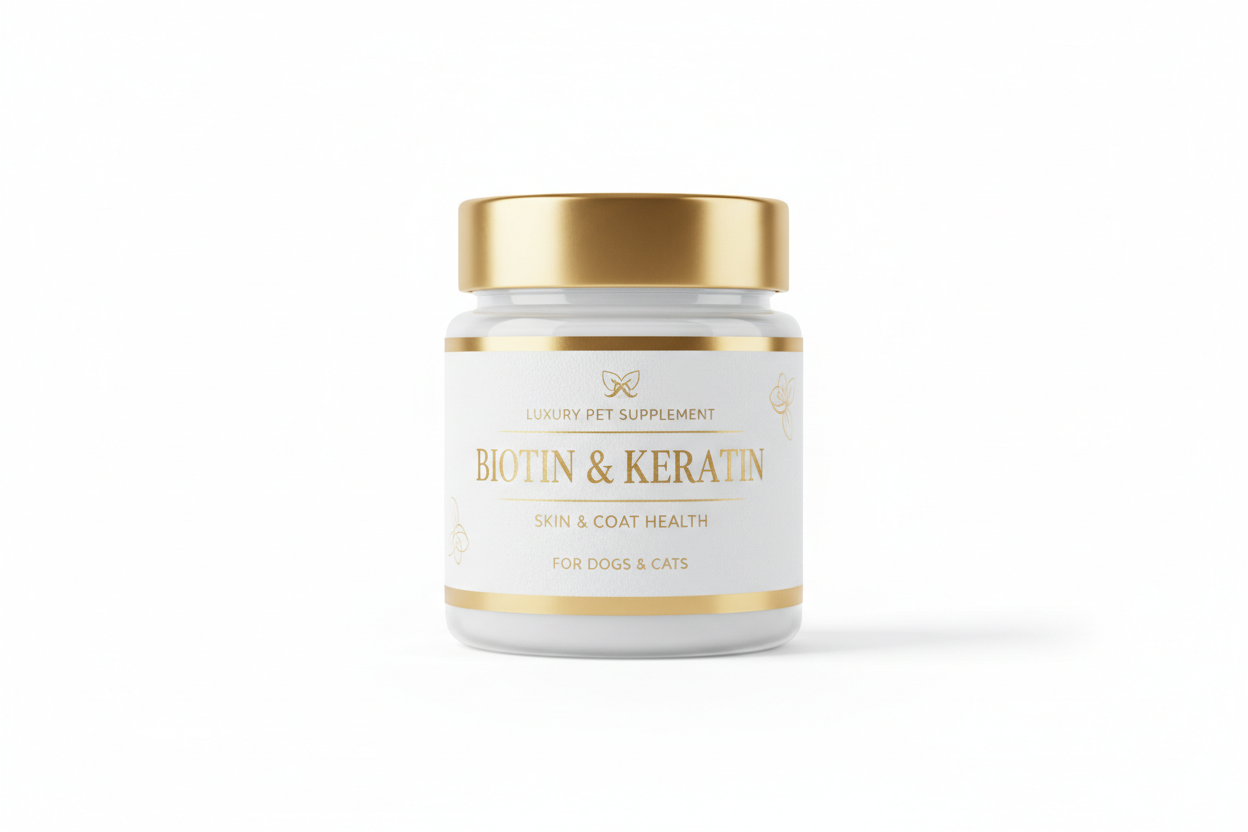 Biotin & Keratin Luxury Pet Coat Supplement