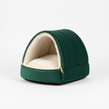 Sherpa & Velvet Luxury Pet Cave Bed