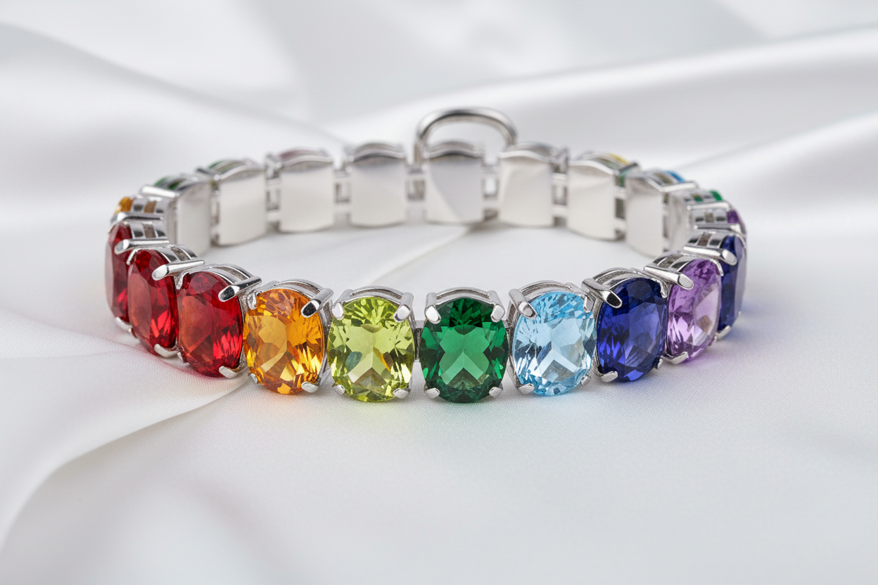 Swarovski Birthstone Dog Collar