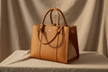 Camel Leather Luxury Pet Tote