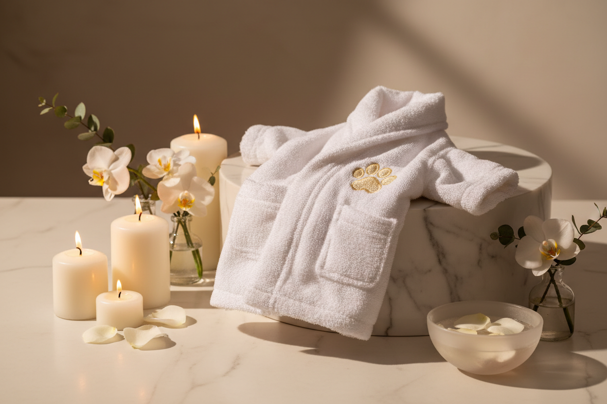Luxury Pet Spa Bathrobe