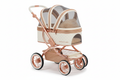 Rose Gold Luxury Pet Strollers