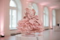 Blush Ruffle Couture Dog Dress