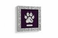 Crystal Paw Print Keepsake Shadow Box
