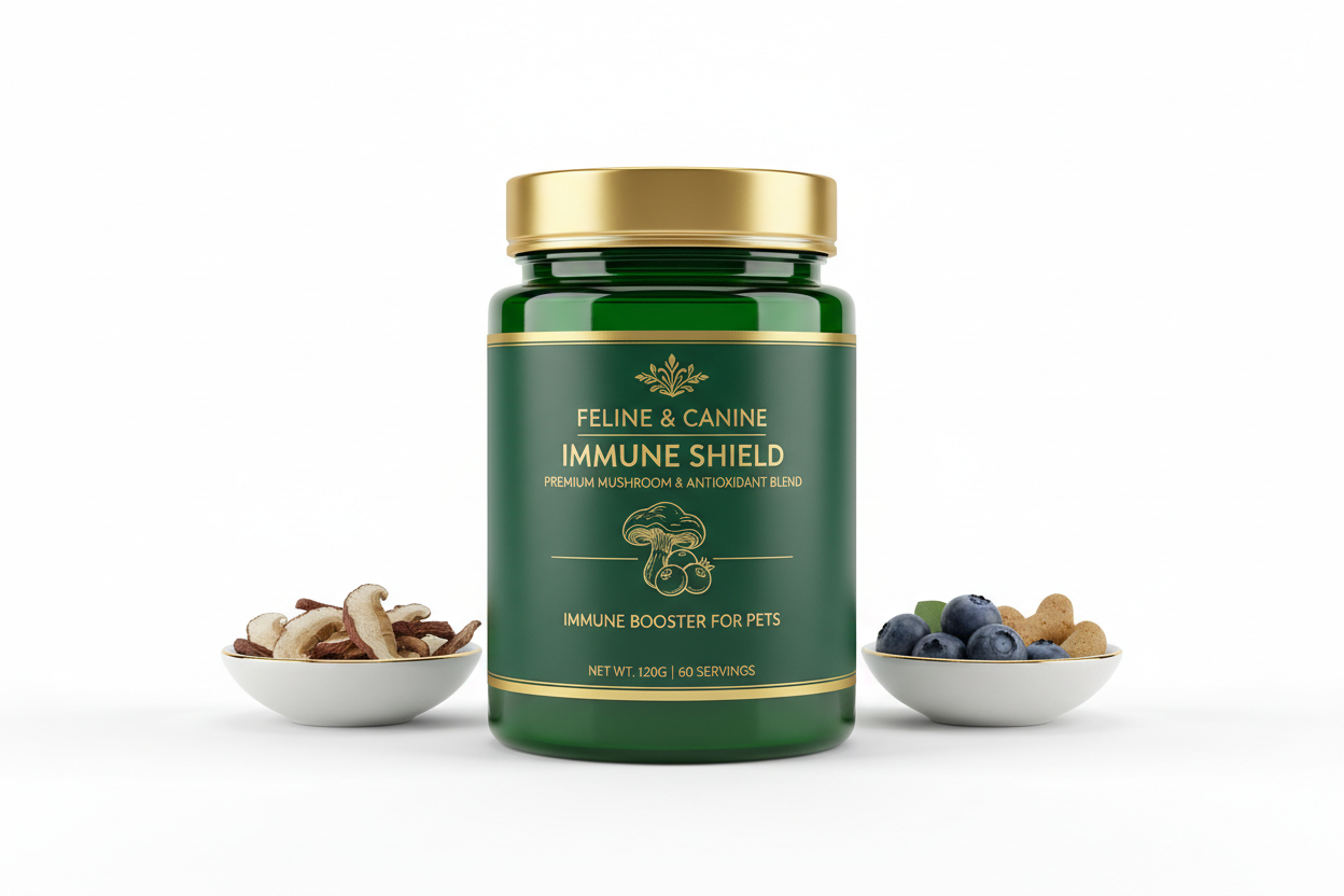 Mushroom & Antioxidant Immune Boost Pet Supplement