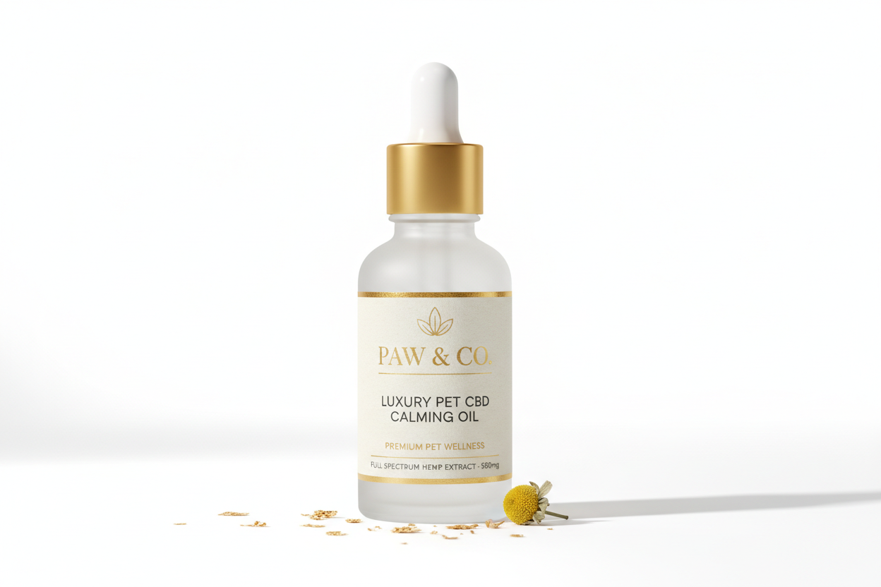 Premium Calming Hemp Oil Pet Supplement